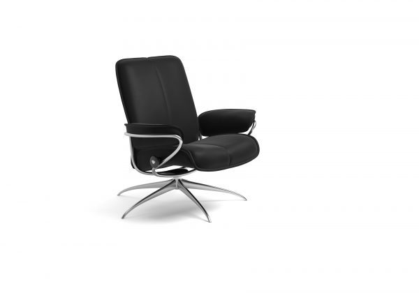 Stressless Draaifauteuil City Black