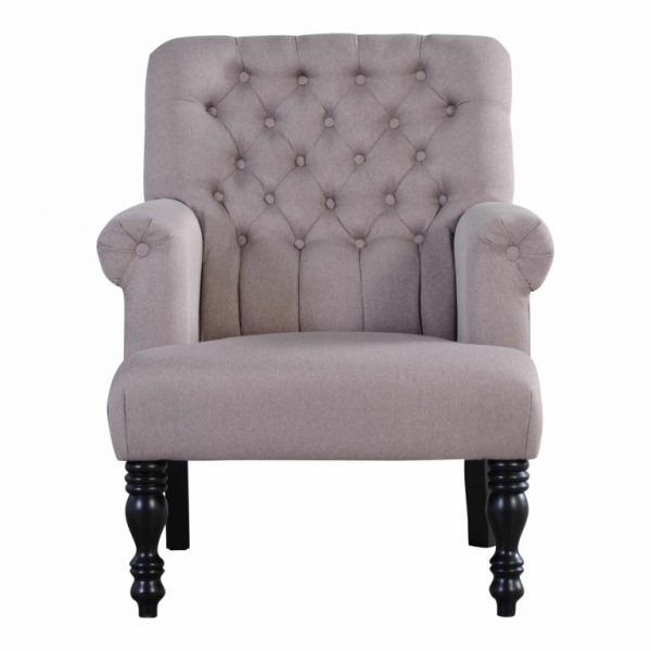 Fauteuil Romney Lichtgrijs