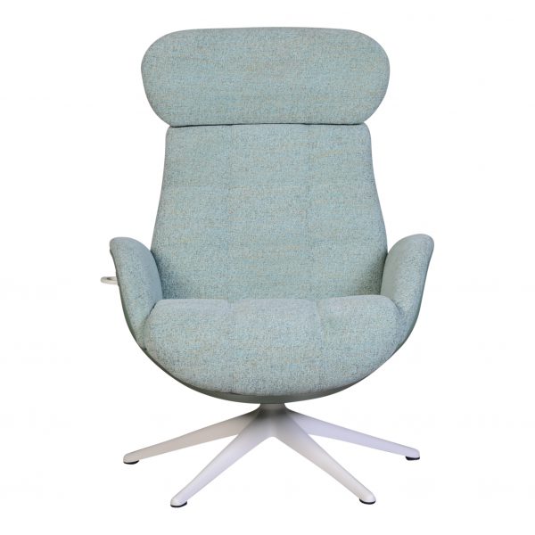 Flexlux Draaifauteuil Ease Chester Sky Blue