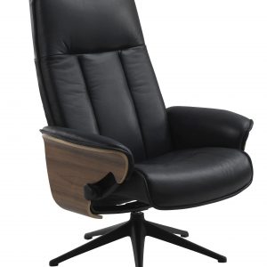 Flexlux Draaifauteuil Flix 260 Licorice Black