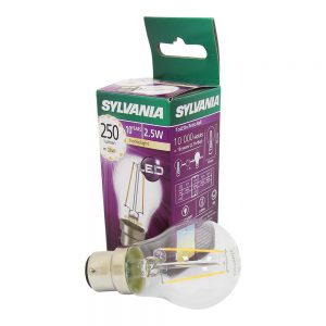 Sylvania ToLEDo Retro Ball B22 Helder 2.5W | Vervangt 25W