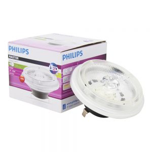 Philips LEDspot LV G53 AR111 12V 11W 927 40D (MASTER) | Zeer Warm Wit - Beste Kleurweergave - Dimbaar - Vervangt 50W