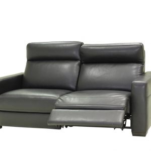 Agnelli Sofa Relaxbank Lois 2,5-zits Zwart