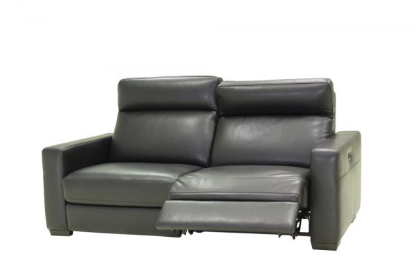 Agnelli Sofa Relaxbank Lois 2,5-zits Zwart