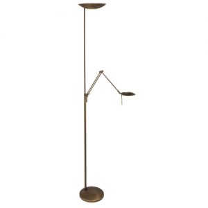 Steinhauer Staande lamp Tamara met leeslamp Steinhauer 7533BR