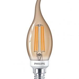 Philips Classic LEDcandle E14 BA35 5W 822 Goud | Dimbaar - Vervangt 32W