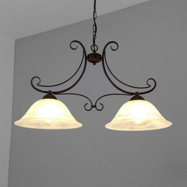 Hanglamp Calabre, 2-lichts