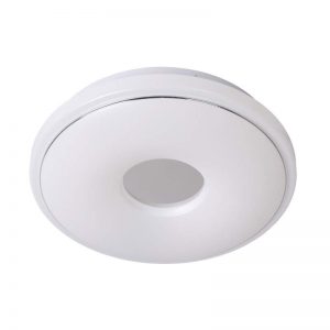 Witte plafondlamp Miro, 30 cm