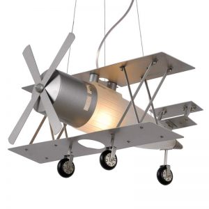 Focker - hanglamp in vorm van een vliegtuig
