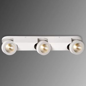 Verstelbare LED plafondspot Mitrax - 3 lichtbr.