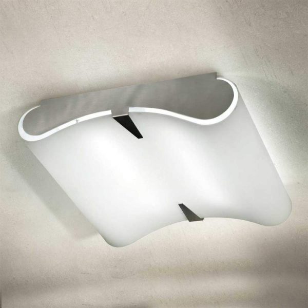 Gewelfde plafondlamp SECRET 9220, E27, 60 x 60 cm