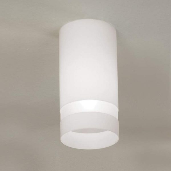 Witte plafondlamp Otello