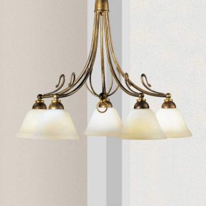 5-lichts hanglamp Antonio