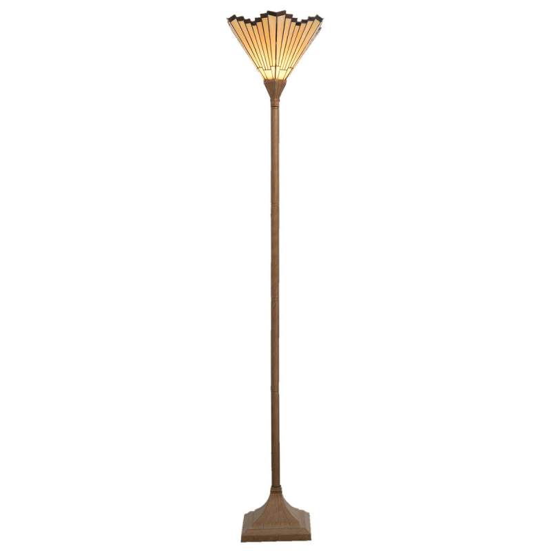 Marla - staande lamp in Tiffany-stijl