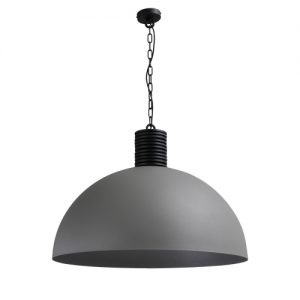 Masterlight Betongrijze industrie hanglamp Industria 80 Masterlight 2201-00-00-R-K