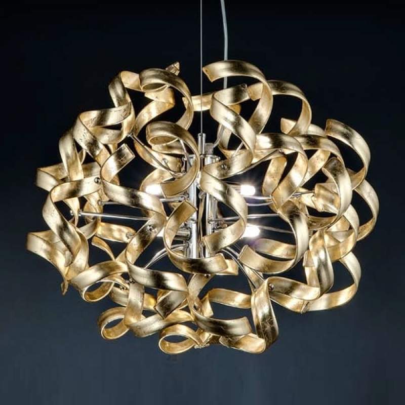 Mooie hanglamp Gold