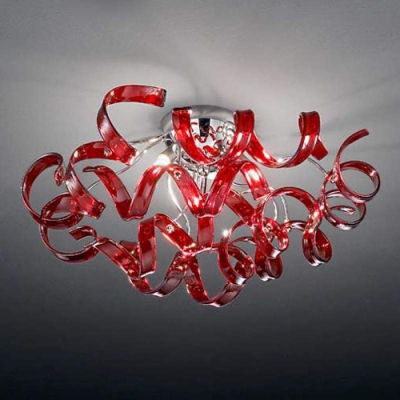 Leuke plafondlamp Cherry, diameter 50 cm