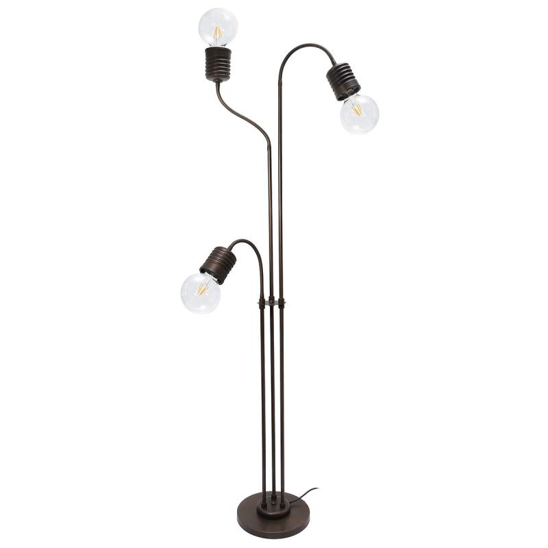 Effectieve vloerlamp Orti - 3-lichts