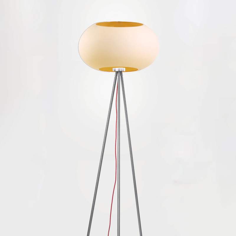 Moderne design-vloerlamp KEY, amber