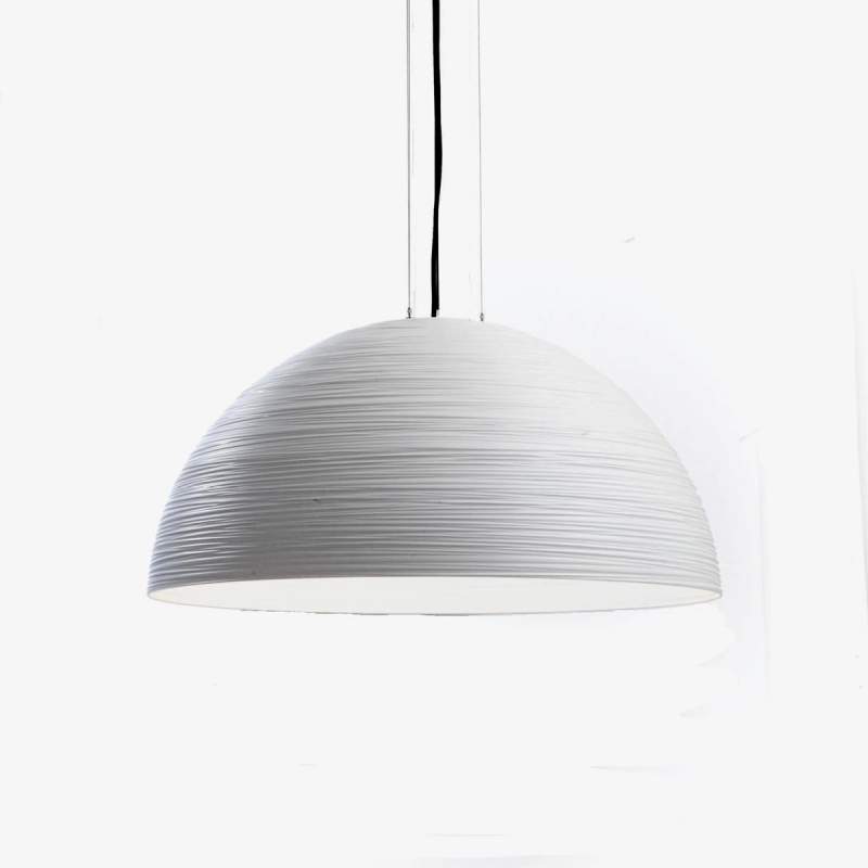 Imposante hanglamp Pandora, 90 cm, wit