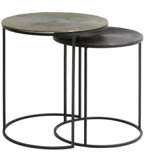 Light & Living Side table TALCA ant. Copper