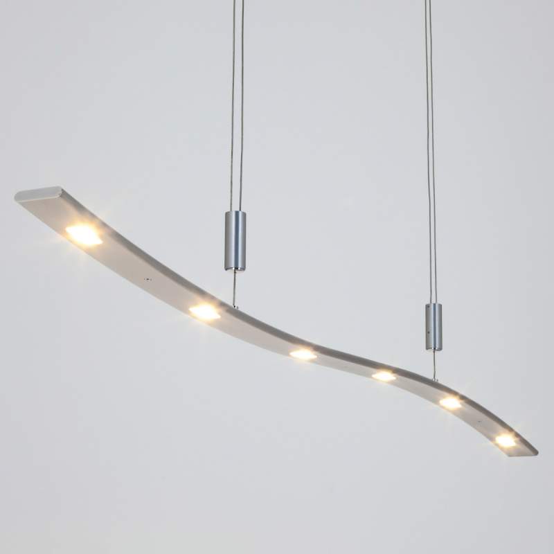 In hoogte verstelbare LED-hanglamp Xalu, 120 cm