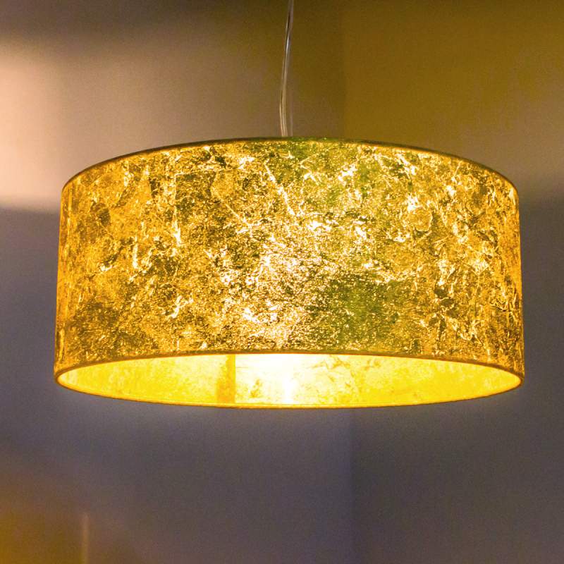 Exclusieve hanglamp Aura met gouden afwerking