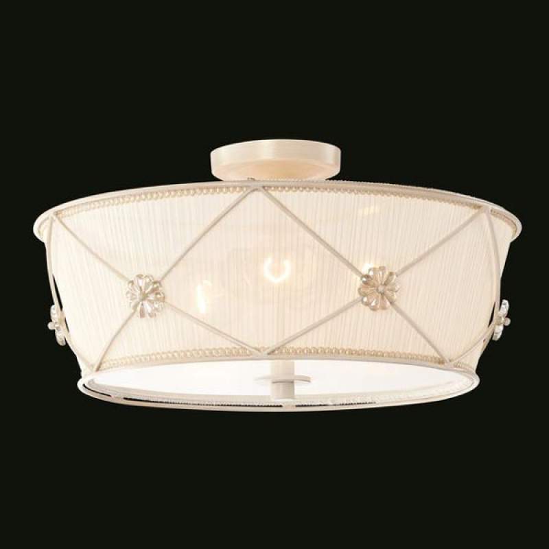 Lea - decoratieve plafondlamp van organza