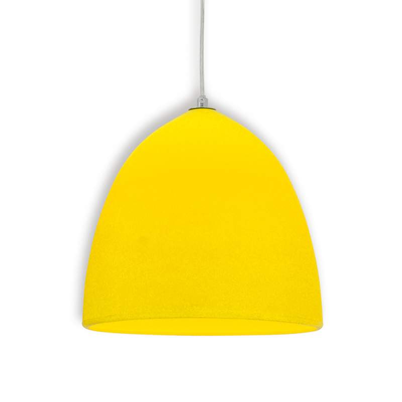Gele silicone hanglamp Fancy
