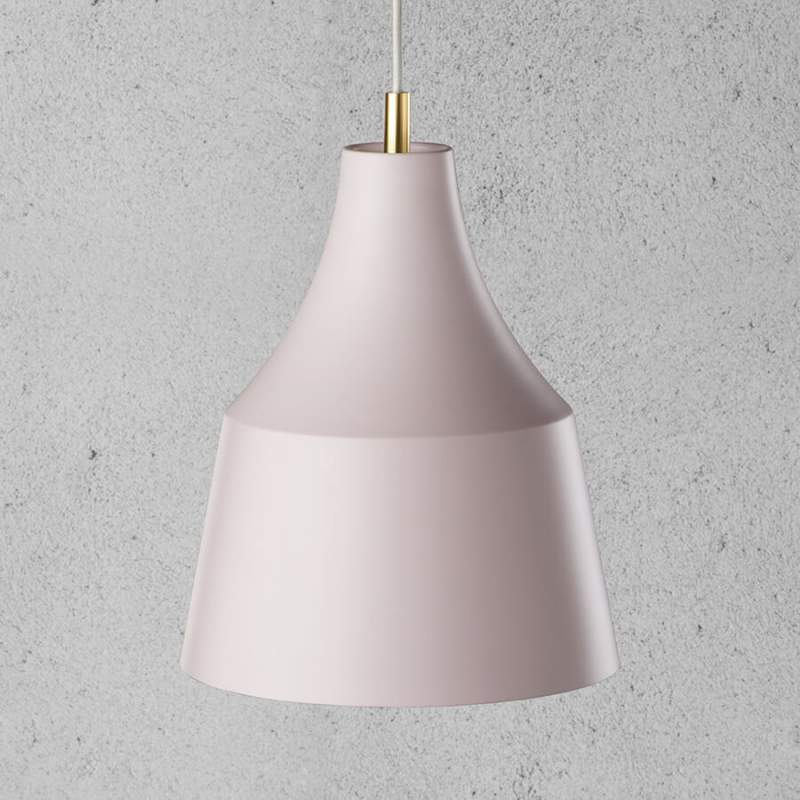 Rosé gekleurde LED hanglamp Grace