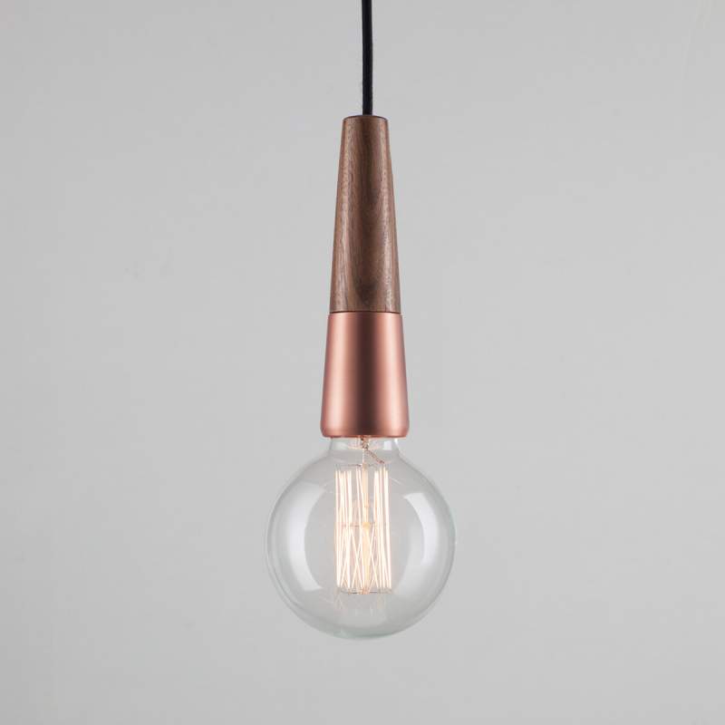 Stripped - mooie hanglamp in materiaalmix