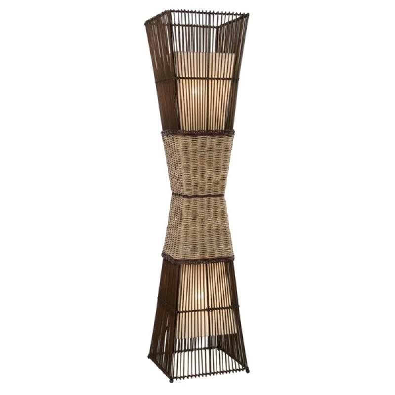 Vloerlamp BAMBOO 2-lichts