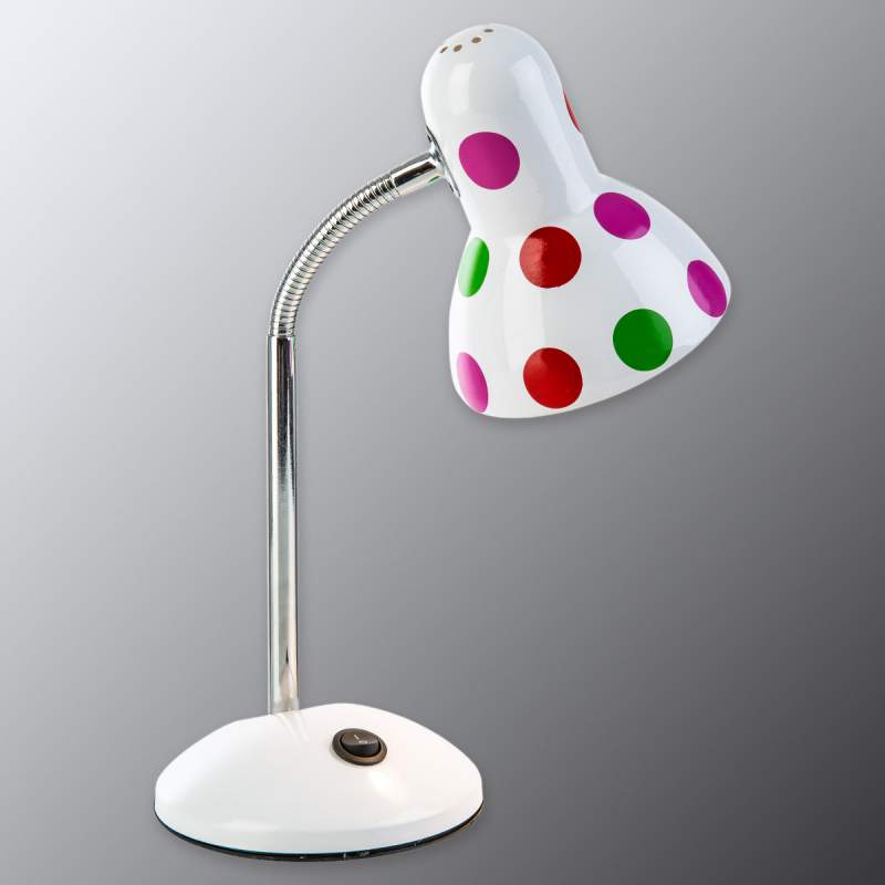 Kleurrijke tafellamp Pointer met bollen