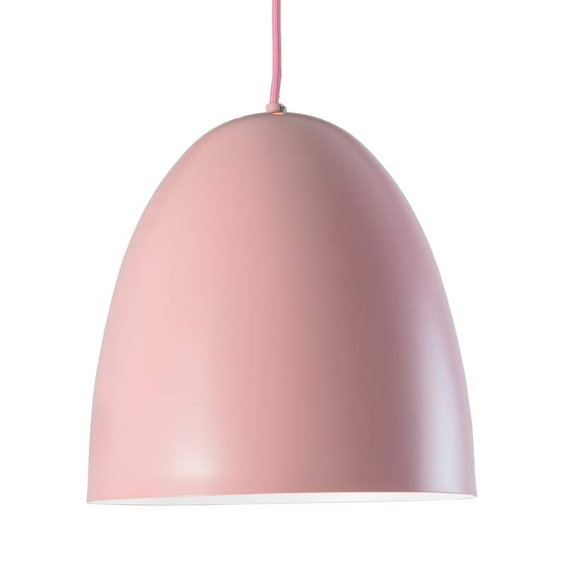 Roze metalen pendellamp Viola