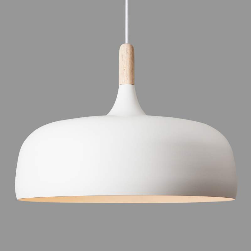 Acorn - hanglamp van aluminium, wit