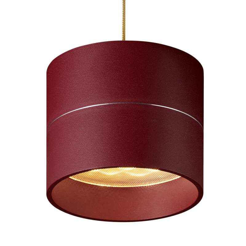 Hanglamp Tudor S 9,3 cm kaphoogte mat rood