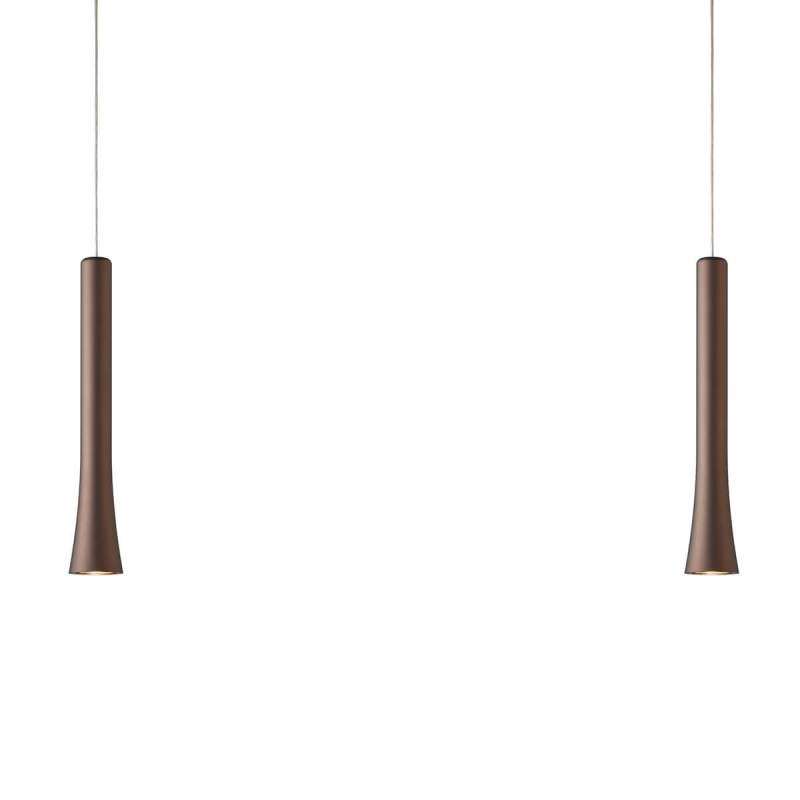 LED hanglamp Rio in elegante vorm met 2 lampjes