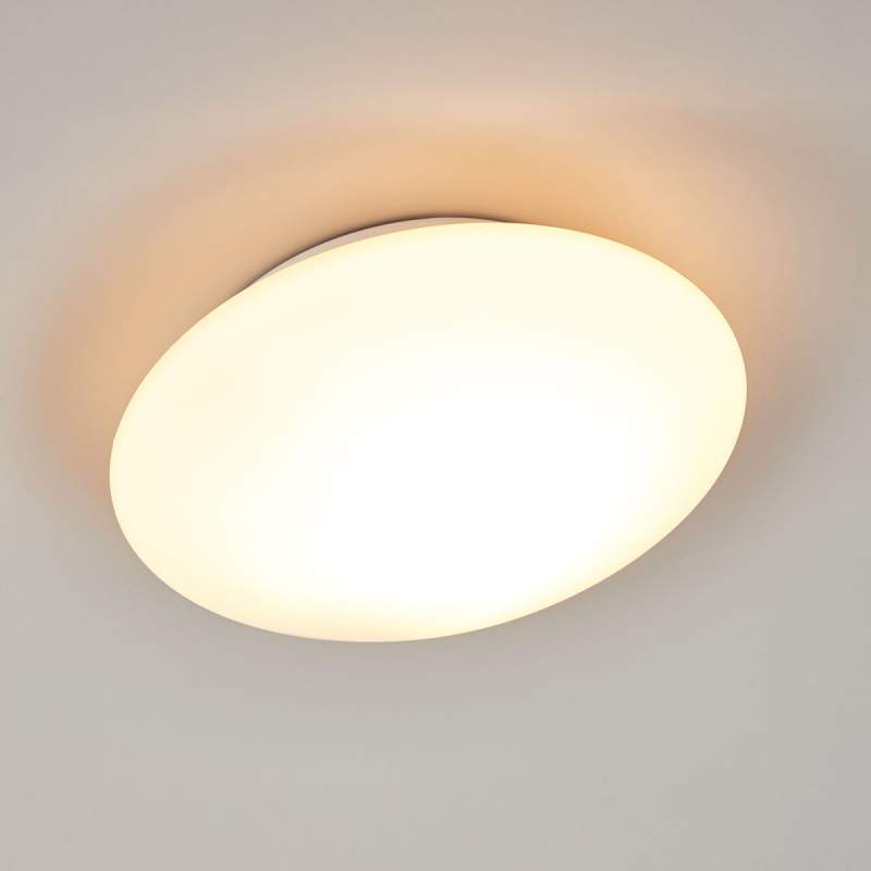 Glazen plafondlamp OPAL, 25 cm