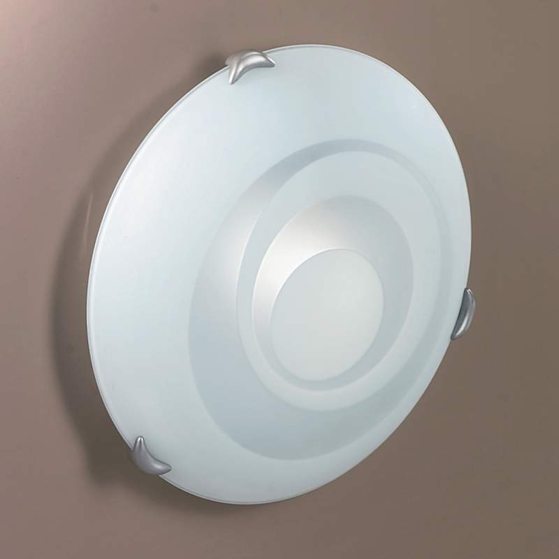 Glazen plafondlamp LORIA, 30 cm