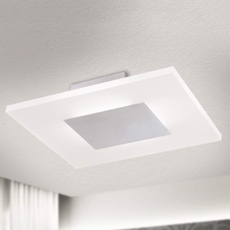 Vierkante LED-plafondlamp Karia 40 cm