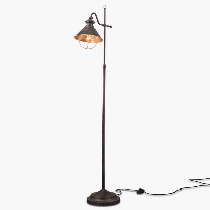 Staande lamp Shanta in antieke stijl