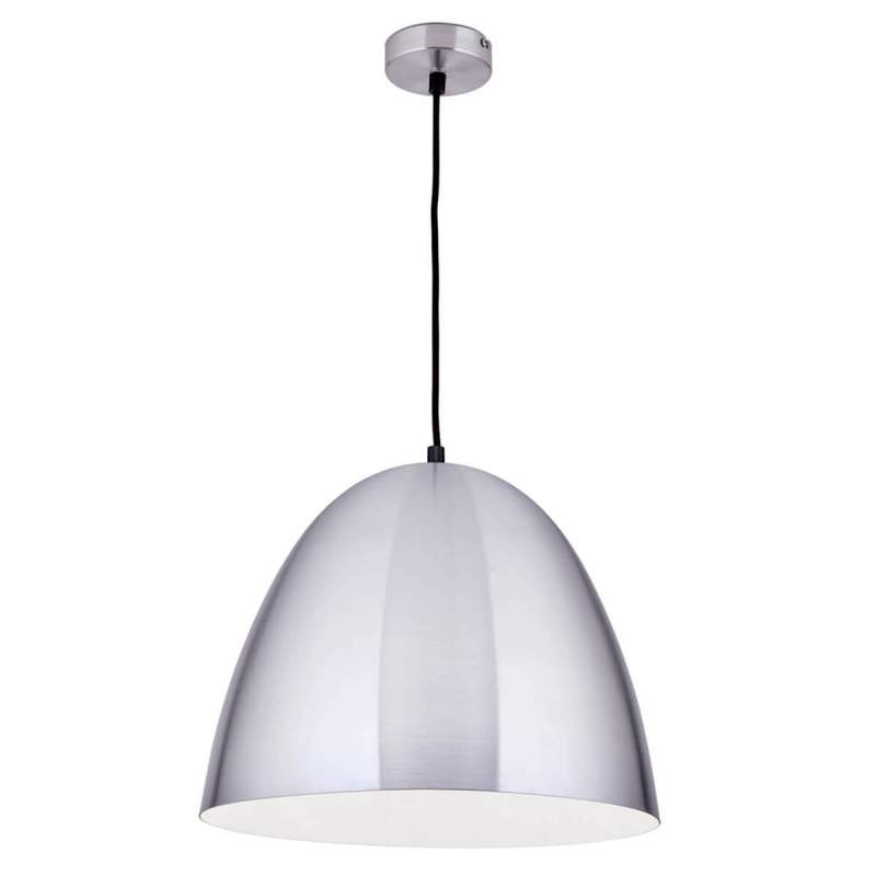 Hanglamp Kalila met aluminium kap, alu, 40 cm