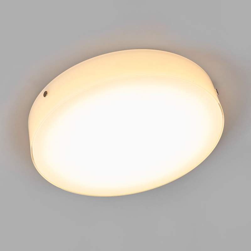 Glazen LED plafondlamp Sole