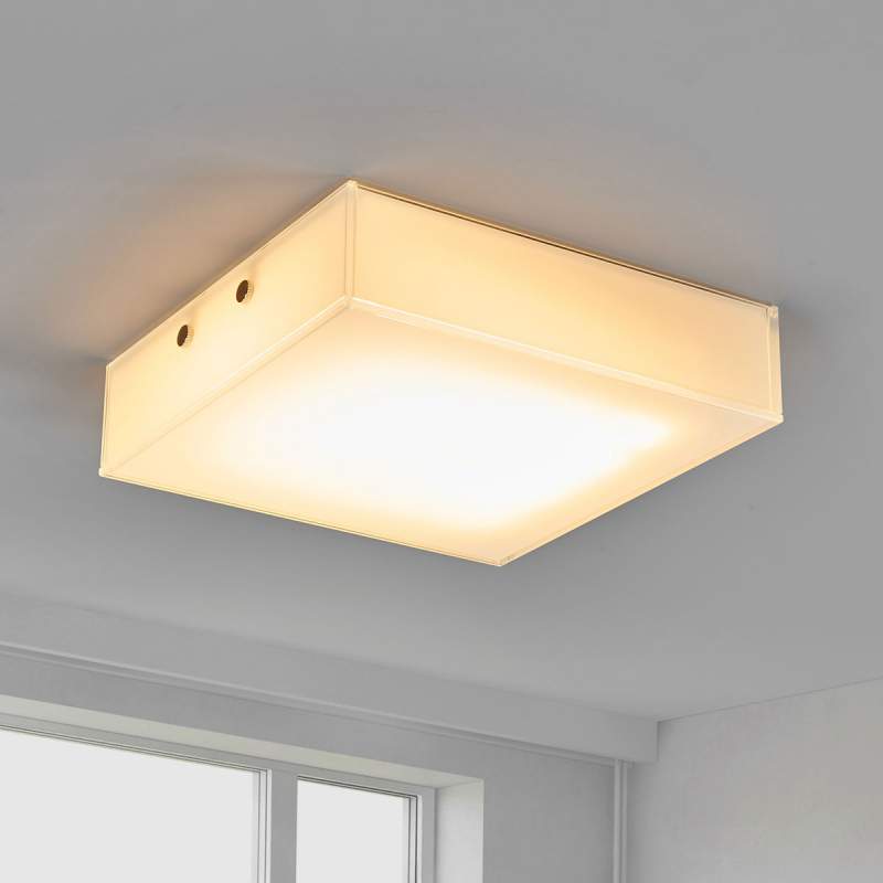 Vierkante LED plafondlamp Quadro
