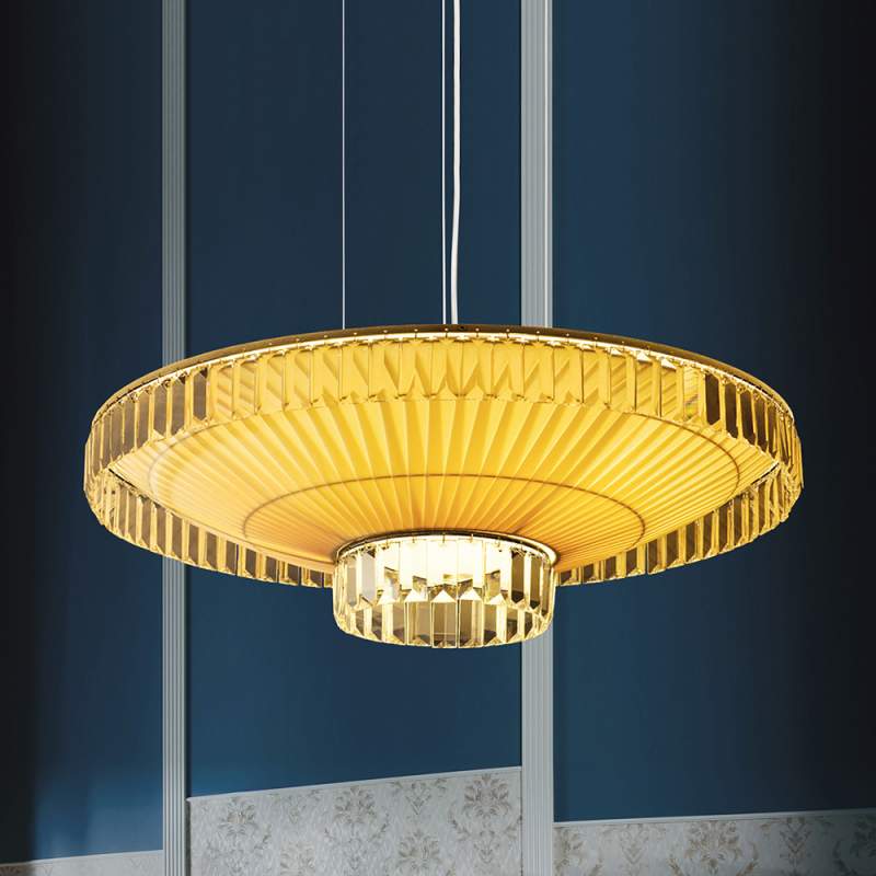 Luxueuze plafondlamp Greta, diameter 60 cm