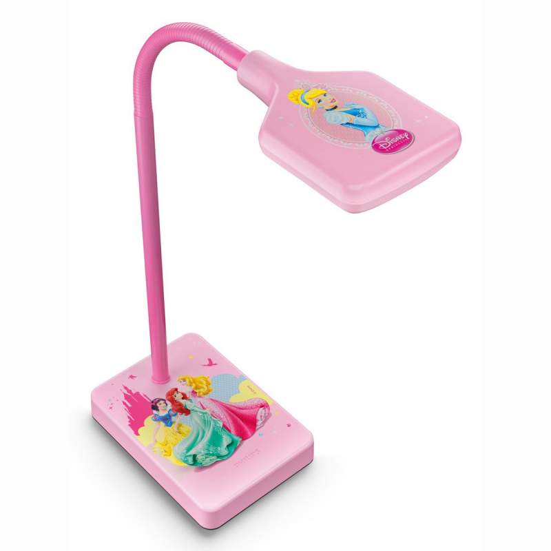 Rosane bureaulamp voor kids Princess met LED