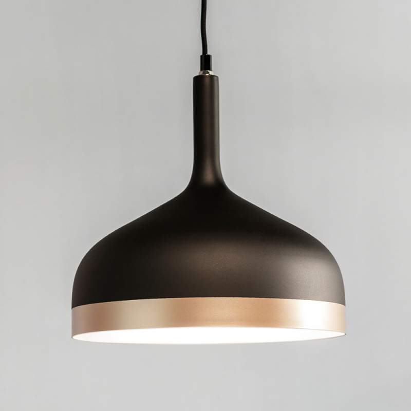 Topmoderne hanglamp Embla in zwart