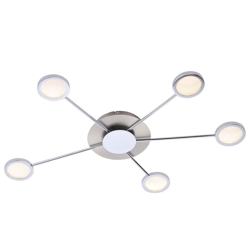 LED plafondlamp Adela met vijf lichtbronnen