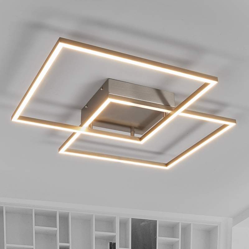 Interessant gevormde LED plafondlamp Mirac