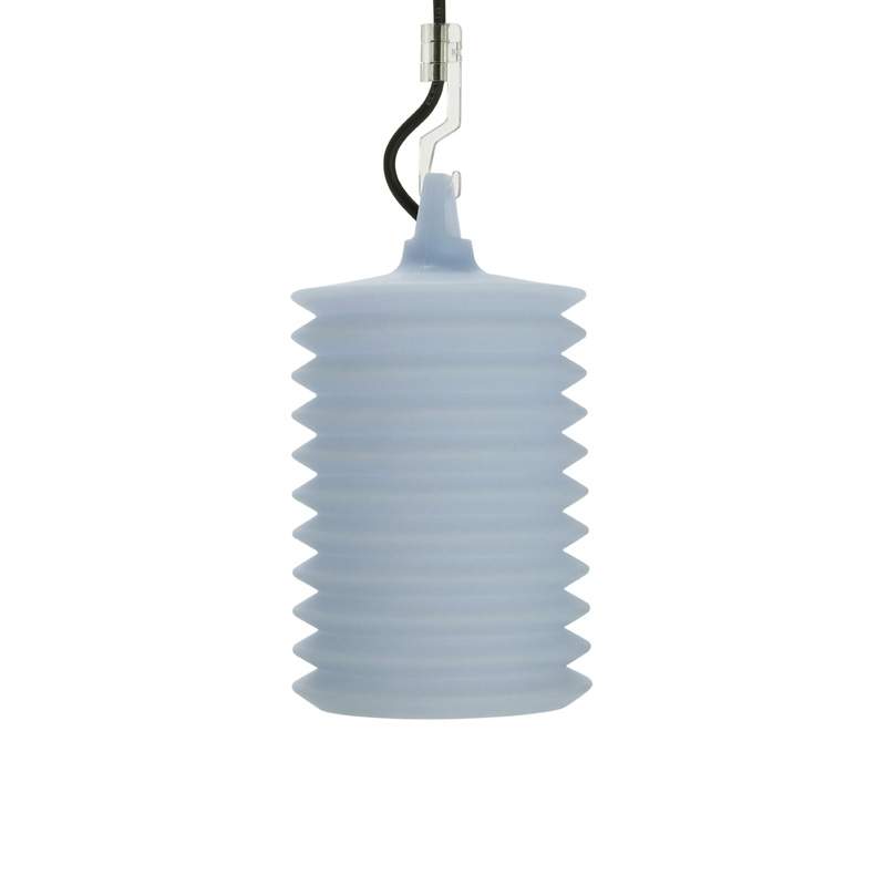 Indrukwekkende hanglamp LAMPION, blauw